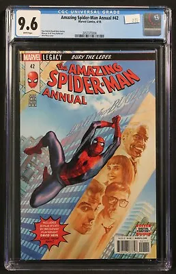 Buy Amazing Spider-man Annual #42 - Marvel Comics 2018 - Slabbed Cgc 9.6 • 145.28£