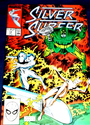 Buy Silver Surfer #13 Marvel Comics - Nearly Mint Comics And All A Good Price • 4.99£