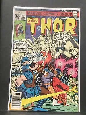 Buy Mighty Thor - #260 - Marvel - 1977 - VG/FN • 3.95£