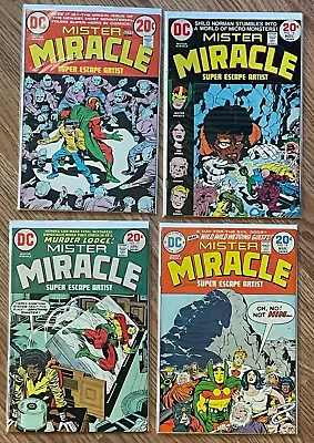 Buy MISTER MIRACLE #15-18 **4 COMIC LOT!- 1ST APP. SHILO NORMAN** DC Comics -1973 • 23.72£