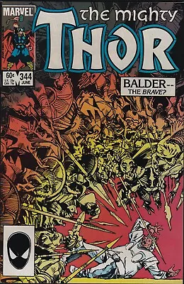 Buy Marvel Comics THOR #344 First Malekith 1984 VF! • 8£