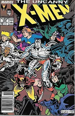 Buy The Uncanny X-Men #235 Mark Jeweler's Variant Newsstand Edition • 7.88£