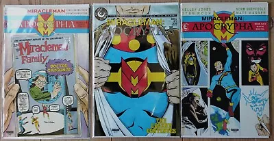 Buy Miracleman -  Apocypha – Complete 3 Issue Series  - In FN To VFN Condition. • 16.99£