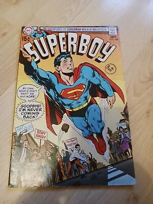 Buy Superboy #168. DC Comics. Neal Adams Cover. Bronze Age. 1970. • 3.49£