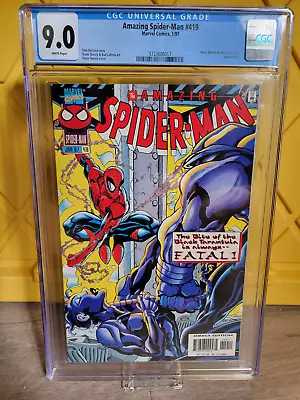 Buy Amazing Spider-man #419 CGC 9.0 January 1997 Marvel Comics • 79.95£
