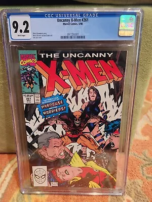 Buy Uncanny X-Men #261 CGC 9.2 (1990) - Hardcase And The Harriers JIM LEE  CLAREMONT • 23.71£