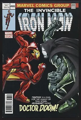 Buy Invincible Iron Man #593 2nd Print RIRI WILLIAMS VS DR DOOM #150 Homage RARE ! • 18.38£