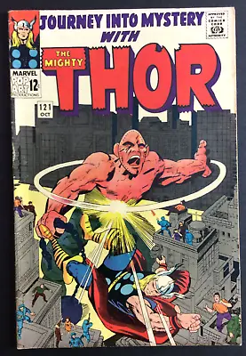 Buy Journey Into Mystery/ Thor #121  Hammer Of The Gods, Jack Kirby FINE Plus, 1965 • 55.44£