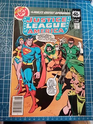 Buy Justice League Of America 167 DC Comics 8.5 H12-54 Newsstand • 22.10£