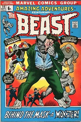 Buy Amazing Adventures # 14 - Featuring The Beast - Iron Man - Scarce In Uk • 14.99£