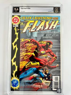 Buy DC The Flash #145 Graded US KEY Comic Book 9.6 Mint UGS Gold CGC CBCS • 26.16£