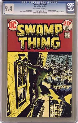 Buy Swamp Thing #7 CGC 9.4 1973 1074832010 • 297.58£