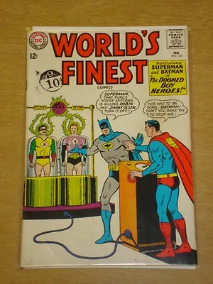 Buy Worlds Finest #147 Fn+ (6.5) Dc Comics February 1965 Batman Superman • 21.99£