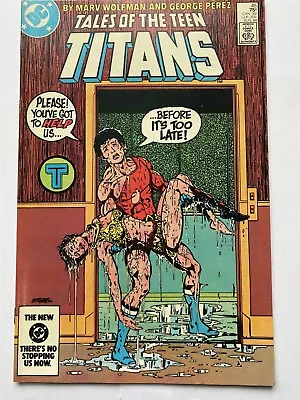 Buy THE NEW TEEN TITANS #45 Wolfman Perez DC Comics 1984 VF- • 4.95£