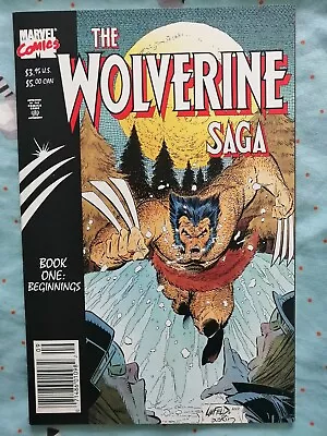 Buy The Wolverine Saga #1 Book One: Beginnings And Book 2. 1989. High Grade Graphic • 6£