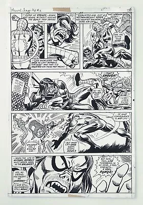 Buy Original Comic Art - MARVEL TEAM-UP # 3 Page 17 - Ross Andru / Frank Giacoia • 5,064.11£