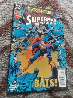 Buy Superman The Man Of Steel # 37 Nm 1994 Zero Hour !  Batman Many Versions ! Dc ! • 5£