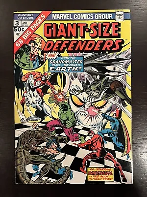 Buy Giant-Size Defenders #3 1st Appearance Korvac Marvel Comics 1974 VF Copy! • 55.41£