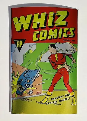 Buy WHIZ COMICS #2 MEGACON FOIL Exclusive 1st CAPTAIN MARVEL / SHAZAM LTD 1000 NM+⚡️ • 39.74£
