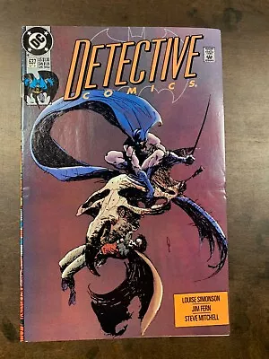 Buy Detective Comics  #637   (dc Comics Batman ) Fn/ Vf • 3.15£