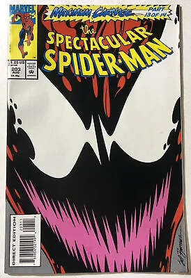 Buy The Spectacular Spider-Man #203 - Maximum Carnage Part 13 - 1993 Marvel - NM • 6.31£
