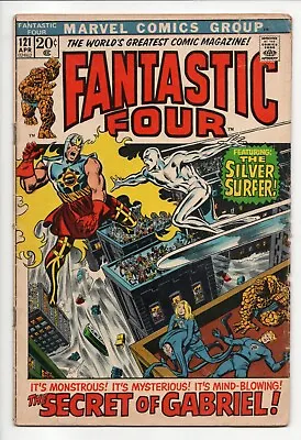Buy Fantastic Four, The  #121 (  Vg/fn   5.0 ) 121st Issue Silver Surfer Vs Gabriel • 20.79£
