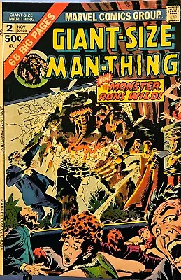 Buy Giant-Size Man-Thing #2 Reprints 1st Blip Martians • 19.79£