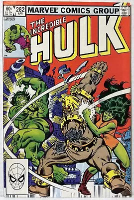 Buy Incredible Hulk (1983) #282 1st She-Hulk Crossover! Marvel *VF* • 11.85£