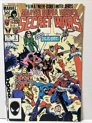 Buy Marvel Super Heroes Secret Wars #5 1984 1st App Boom Boom  X-Men App *Fine* • 7.90£