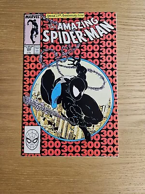 Buy Amazing Spider-man #300 Vfn/nm 1st App Of Venom Signed By David Michelinie 1988 • 289.99£