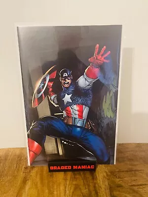 Buy Captain America #1 1:25 Ramos 2nd Print Variant • 34.95£