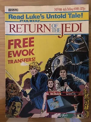 Buy Return Of The Jedi (Star Wars) #98 - May 4 1985 - Bagged - See Photos • 4.49£