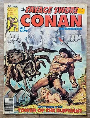 Buy The Savage Sword Of Conan #24 • 5.99£