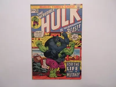Buy Marvel Comics The Incredible Hulk VS The Block Busting Beast #161 • 23.99£