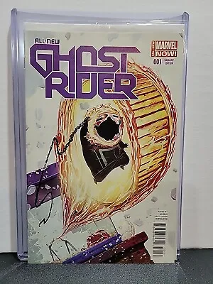 Buy All-New Ghost Rider # 1 Del Mundo Animal Variant 1st Robbie Reyes Marvel 2014 • 15.94£