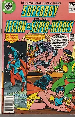 Buy Dc Comics Superboy And The Legion Of Super-heroes #255 (1979) 1st Print F • 3.95£