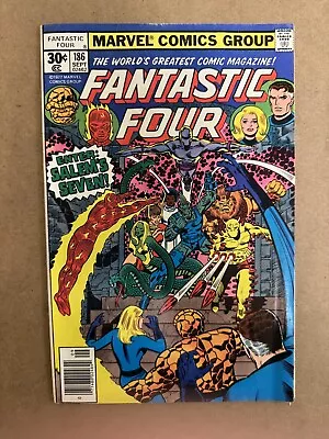 Buy Fantastic Four #186 - Sep 1977 - Vol.1 - Minor Key - (304A) • 4.05£