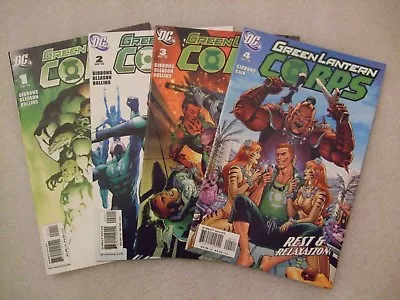 Buy Green Lantern Corps   1, 2, 3 & 4 (first Four Issues).  NM • 8.99£