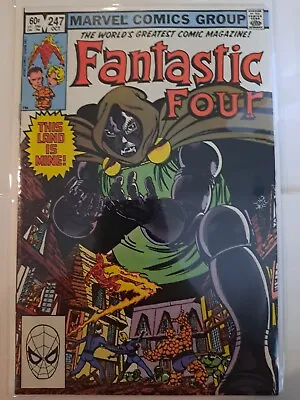 Buy Fantastic Four #247 (1982) 1st App. Kristoff Vernard High Grade VF- 8.5 • 17.67£