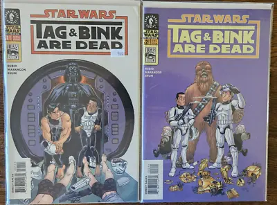 Buy Tag & Bink #1-2, Tag & Bink II #1-2 - Complete Set - Dark Horse - NM - Scarce • 47.95£