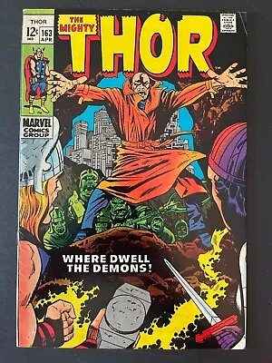 Buy Thor #163 - 1st App. Of Mutates, Earth 6943, Him Cameo (Marvel, 1962) F/VF • 20.52£