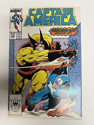 Buy Marvel - Captain America - Issue # 330 - 1987. • 4£