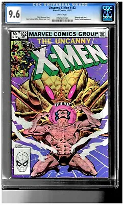 Buy Marvel Comics The Uncanny X-Men #162 CGC 9.6 Wolverine Solo Story By Claremont • 43.97£