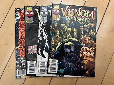 Buy VENOM The Hunger #1-4 SET (1996)  2 3 (1 Has A Crease) VFN Bagged & Boarded • 17.50£