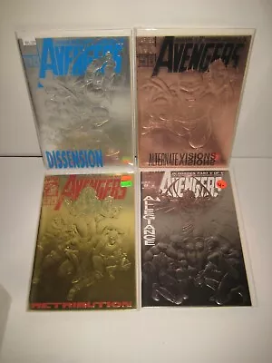 Buy Avengers 360 363 366 369 30th Anniversary Foil Lot Marvel Comics 1993 • 13.55£