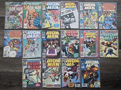Buy Iron Man #156, 167, 242-253, 257-258 15 Newsstand Editions Comic Book Lot Hulk • 31.77£