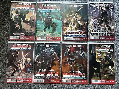 Buy Marvel Comics Captain America Vol 7 2012 Complete Run 1-25 • 75£