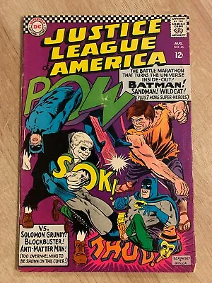 Buy Justice League Of America #46 - Aug 1966 - Vol.1 - Minor Key            (7816) • 43.47£