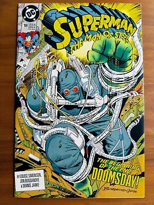 Buy Superman : Man Of Steel 18 First Doomsday NM 9.4 1st Print • 15.80£