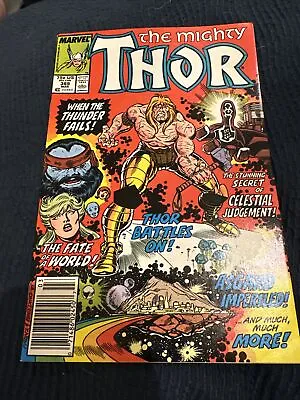 Buy Thor #389 Newsstand Marvel Comics 1987 1st Replicoid • 5.53£